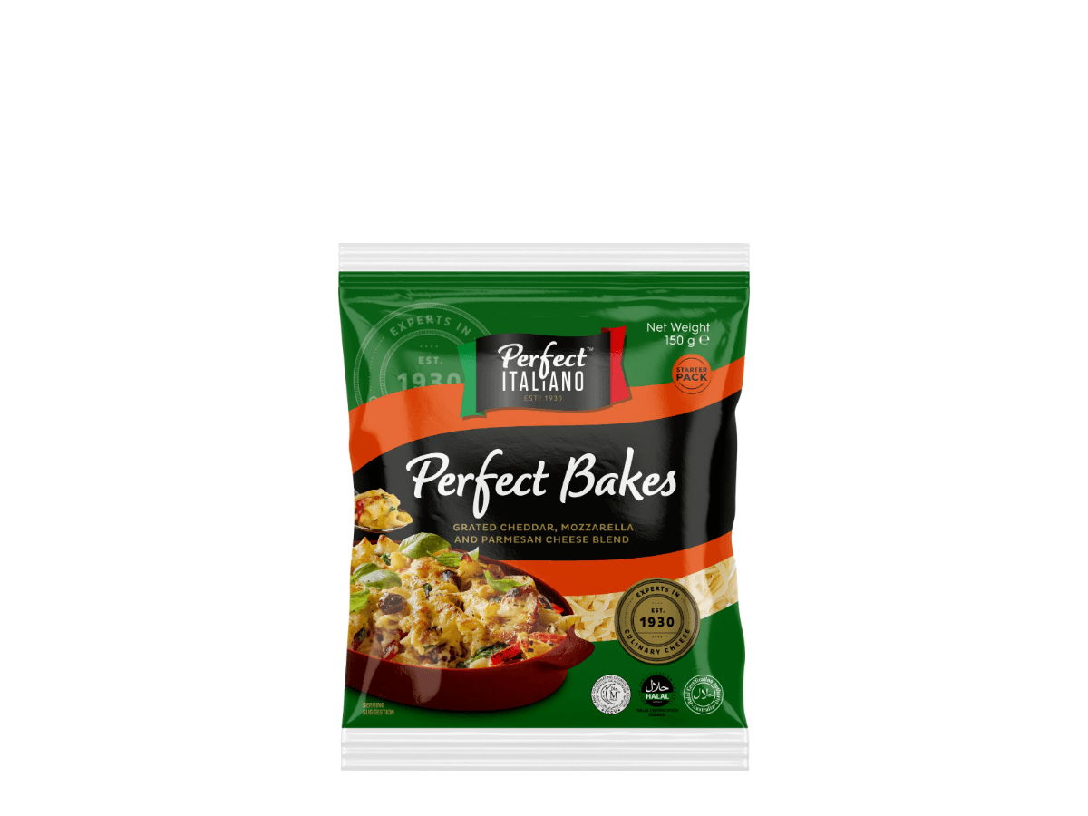 Perfect Italiano Perfect Bakes three-cheese pack, 150g