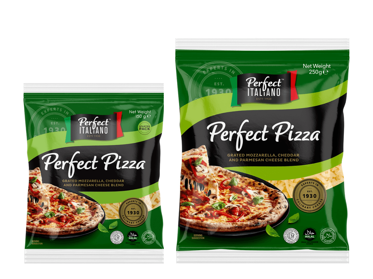 Perfect Italiano Perfect Pizza packs, 150g and 250g