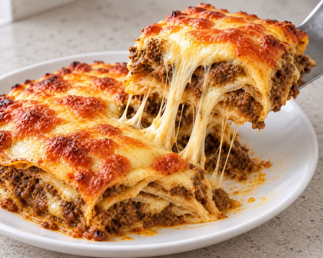 Layer it: Between sheets of lasagna, roti canai included.