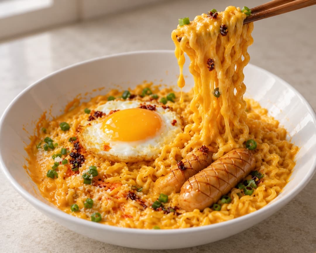Sauce it: Stir into noodles or cream for a silky sauce.