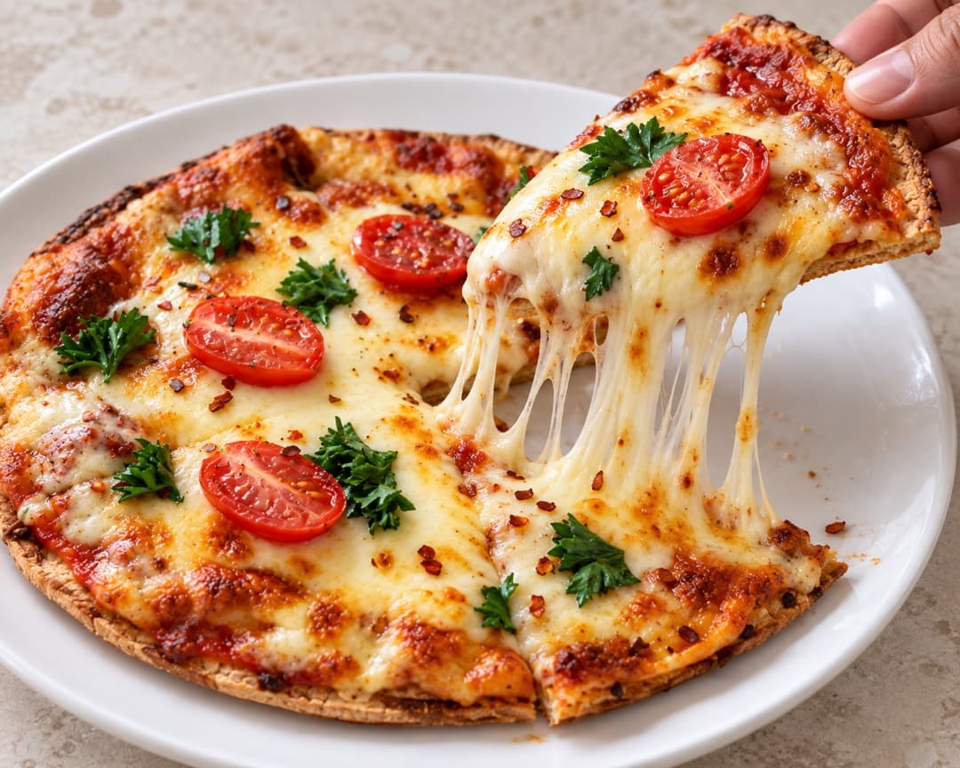 Go flatbread: Capati or pita makes a 20-minute pizza.