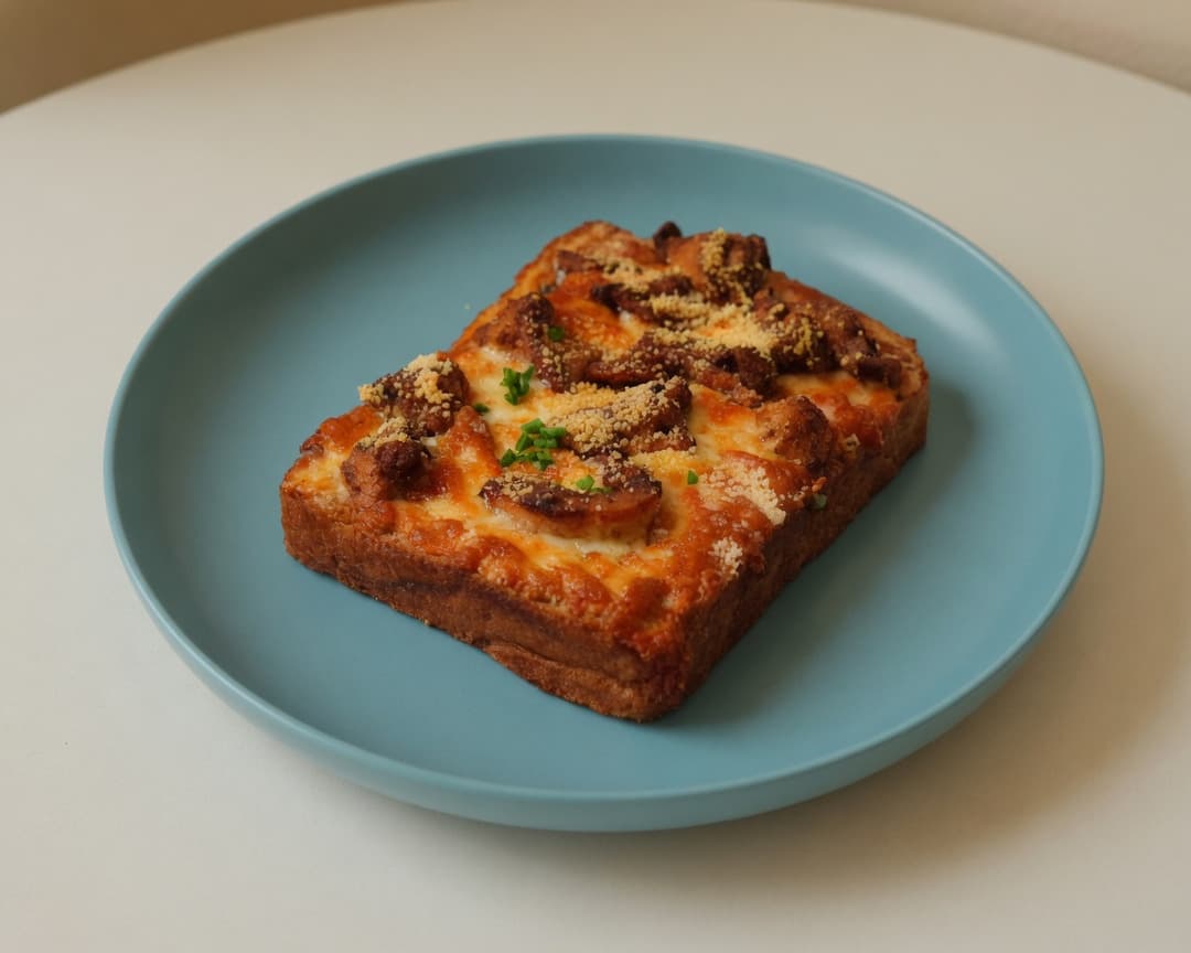 Chicken Garlic Cheese Bread made with Perfect Italiano Mozzarella, by BroJangutPuteh on TikTok