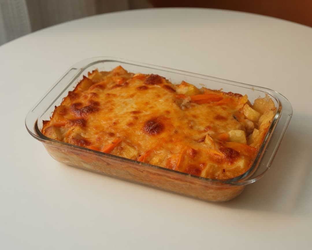 Baked teriyaki chicken and rice meal prep with a golden Perfect Italiano Mozzarella topping